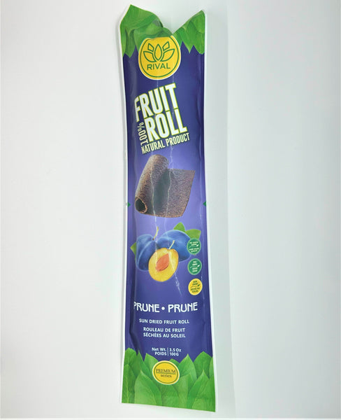 Prune Fruit Roll - "Rival Fruit" - 100g