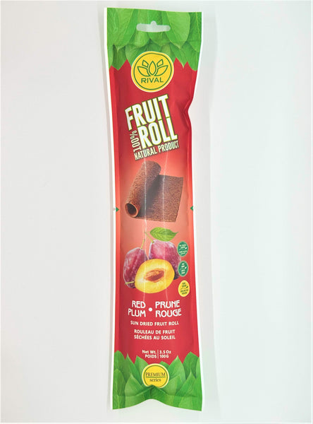 Red Plum Fruit Roll - "Rival Fruit" - 100g