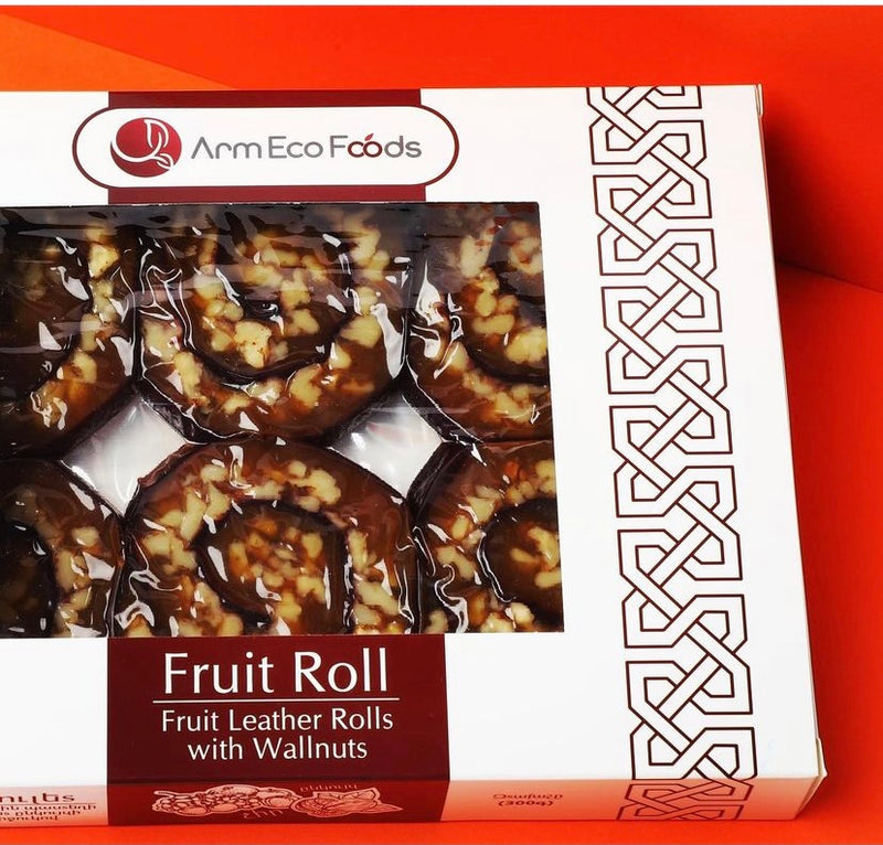 Fruit Leather Rolls with Walnuts - "Arm Eco Foods" - 300g