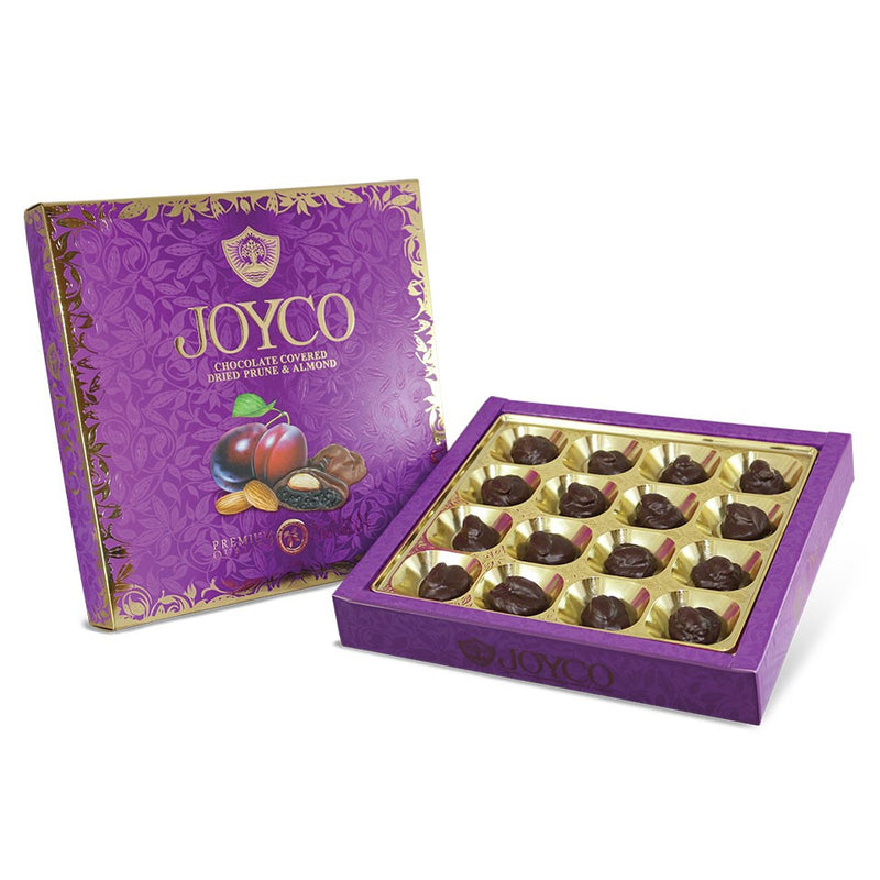 Grand Candy - Joyco -  Chocolate Covered Dried Prunes With Almonds