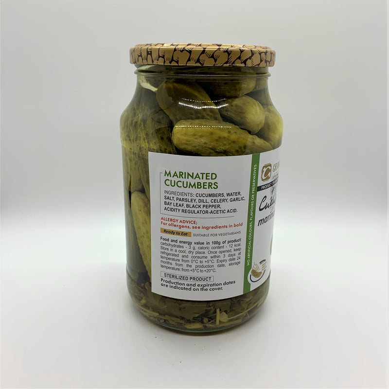 Marinated Cucumbers - Granada - 980g