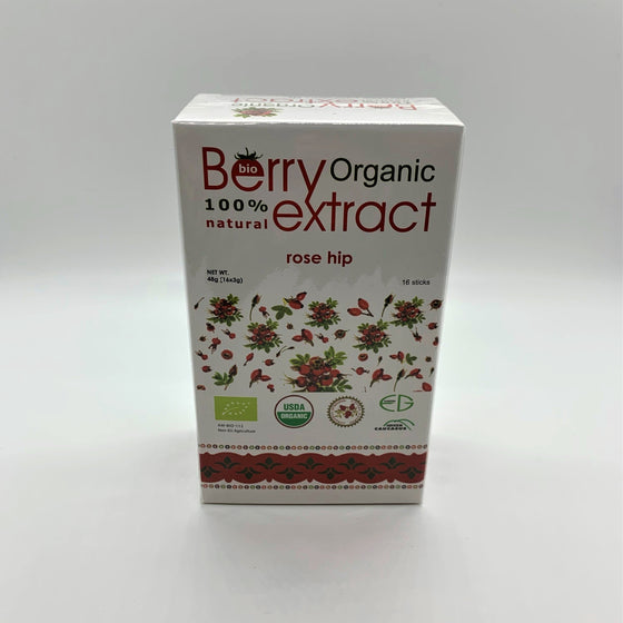 Organic Berry Extract - Rose Hip - 16 sticks