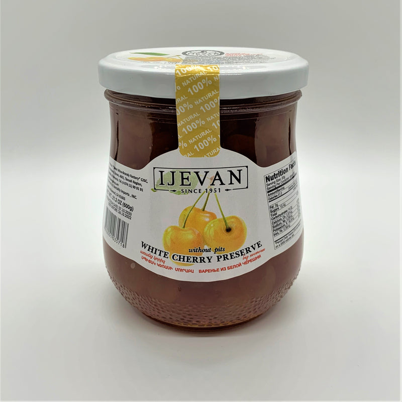 White Cherry Preserve (without pits) - Ijevan - 600g